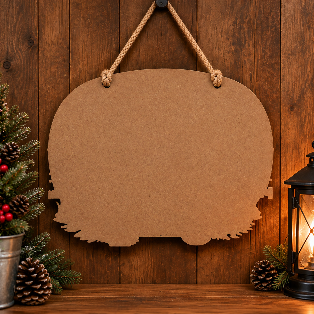 Happy Campers Rustic Camper Door Sign